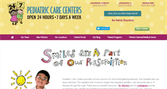 Desktop Screenshot of 24hourkidcare.com