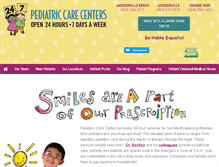 Tablet Screenshot of 24hourkidcare.com